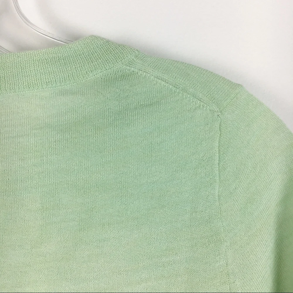 J.Crew Mint‎ Green Lightweight Crew Sweater XXS